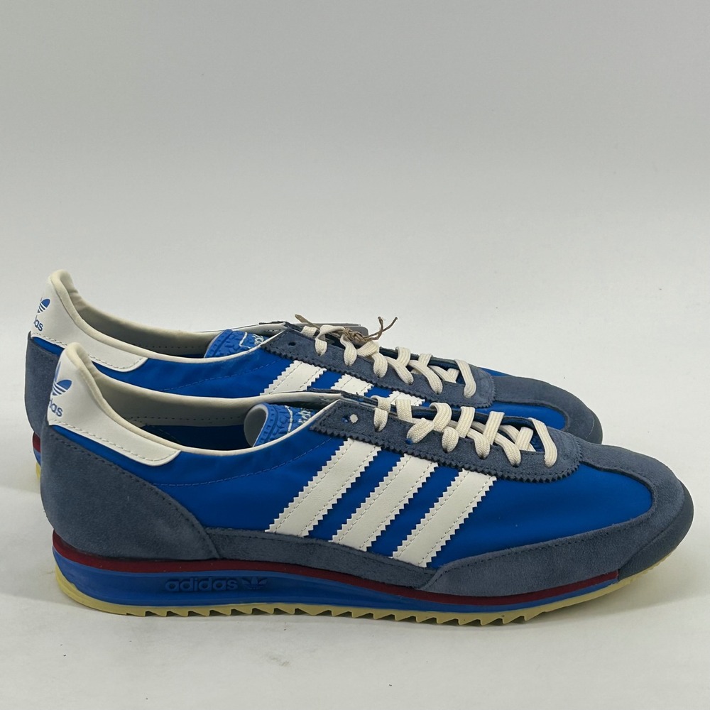 Adidas SL 72 OG W Womens Size 9.5 Blue White Red Retro Sneakers JS0255 NEW